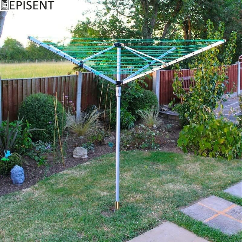 EPISENT Rotary Airer and Parasol Stand