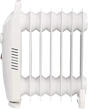 EPISENT 7 FINS Oil Filled Radiator  Portable Electric Heater with Adjustable Thermostat, Quiet Operation, Overheat Protection, Energy Efficient for Home, Office, Large Rooms