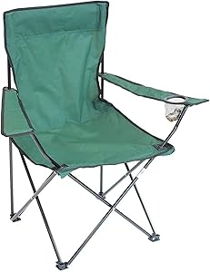 Episent set of 2 camping chairs lightweight folding portable chairs with cup holder side pocket 120kg capacity for outdoor fishing picnics travel