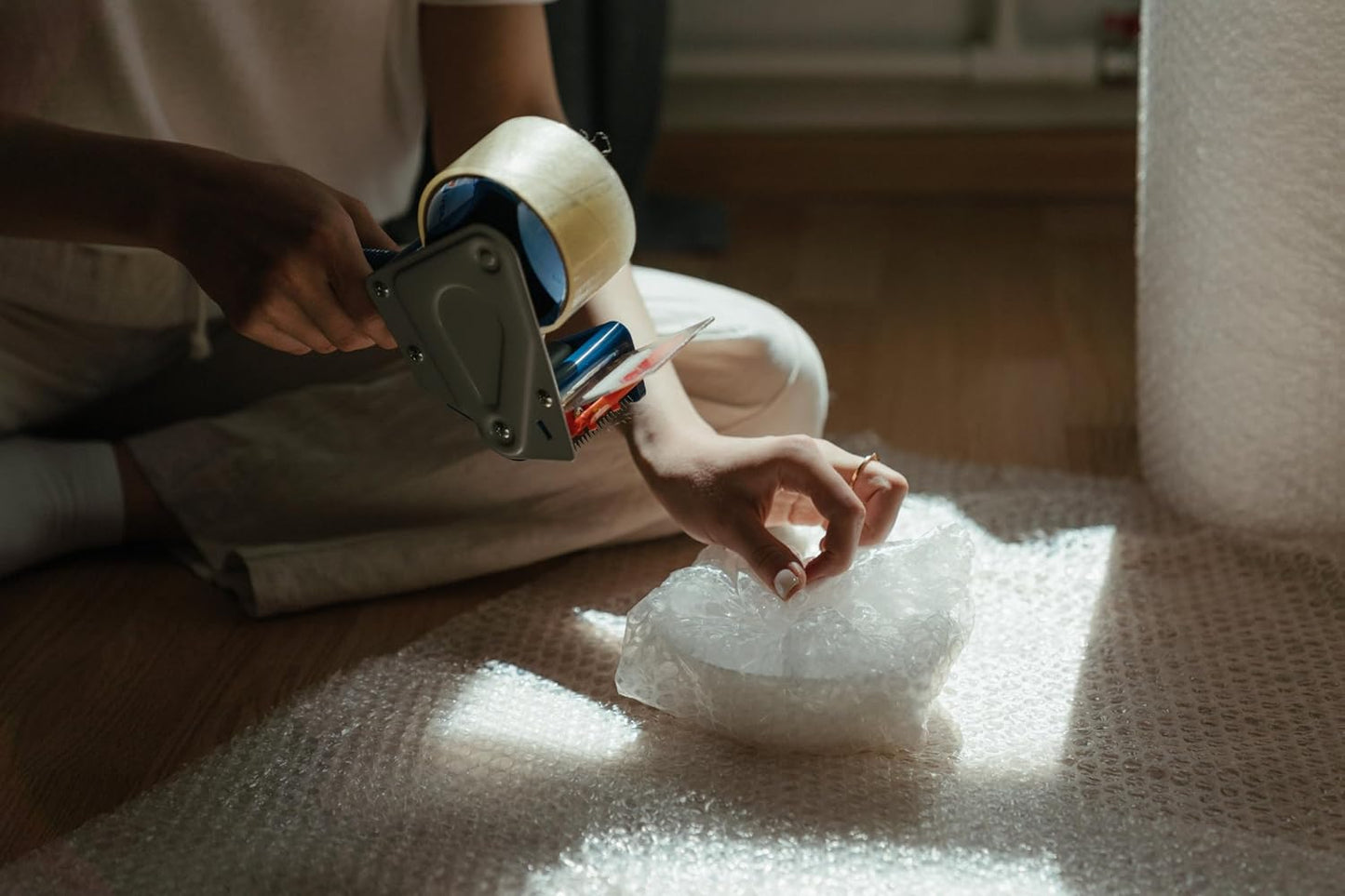 EPISENT Bubble Wrap - 500mm X 100m Roll of Premium Quality Polythene Bubble Wrap