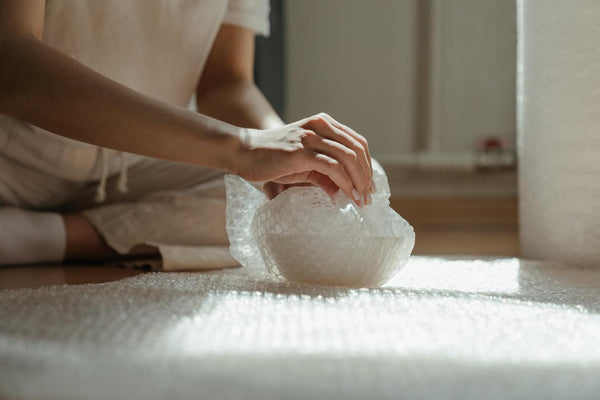 EPISENT Bubble Wrap - 500mm X 100m Roll of Premium Quality Polythene Bubble Wrap - Hover