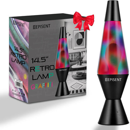 EPISENT Liquid Motion Lamp 16” | Retro Lava Lamp | Beautiful Liquid Wax Night Light | Home & Office Decor | Electrically Operated | Great Gift for Kids & Adults | Relaxing Lamp