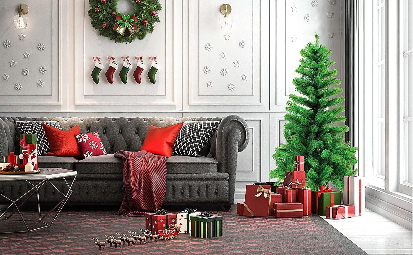 EPISENT Christmas Tree - Xmas Tree Realistic Natural Branches - Natural Realistic Appearance - Artificial Christmas Tree - Quick And Easy To Set Up - Home Decoration